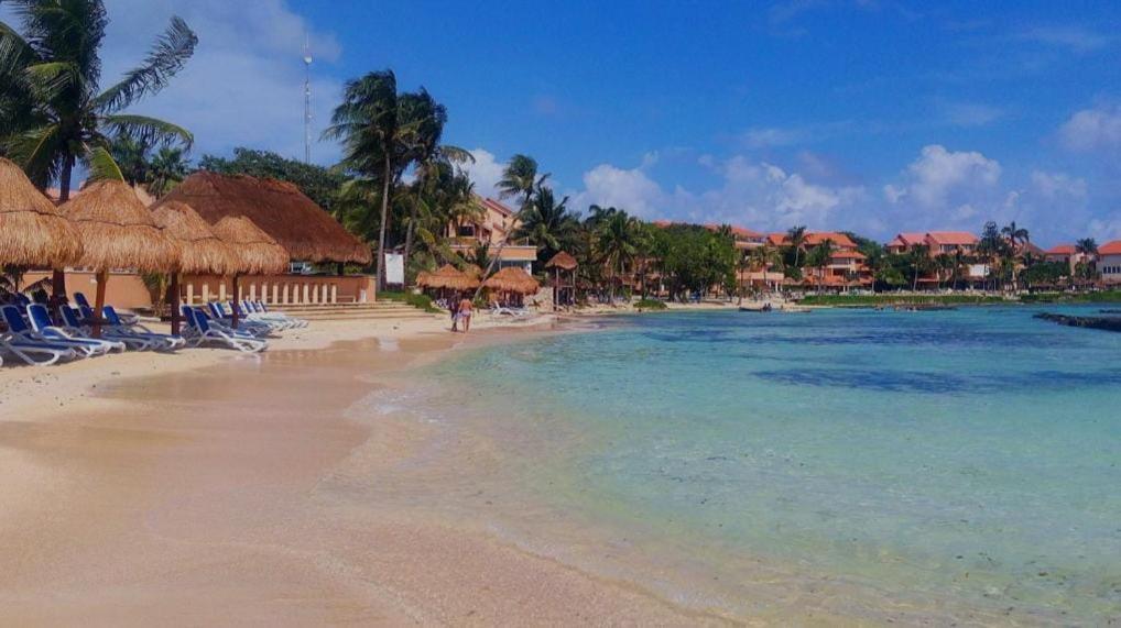 شقة Puerto Aventuras, Departamento A Unos Pasos De La Playa المظهر الخارجي الصورة
